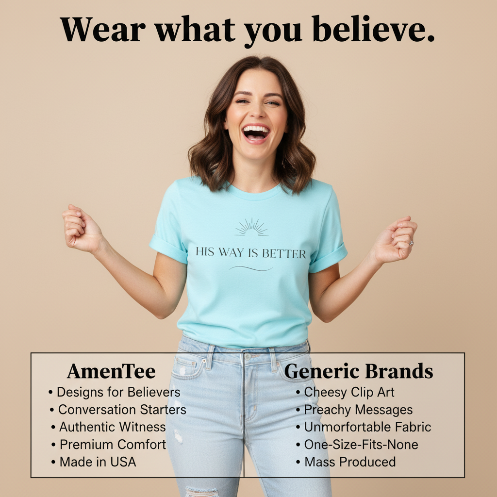 His Way Is Better T-Shirt_product_table