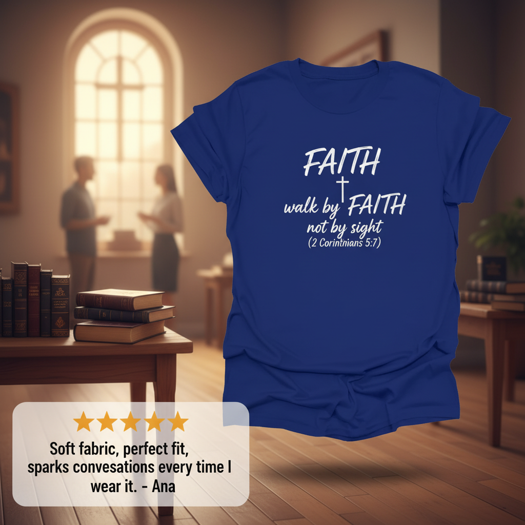 Faith Cross T-Shirt_review_5star