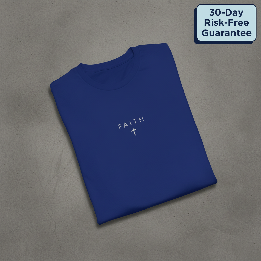 Faith Cross T-Shirt_fold_tilt