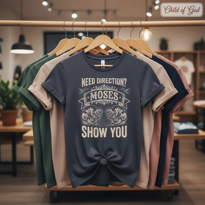 Let Moses Show You T-Shirt_boutique_rack