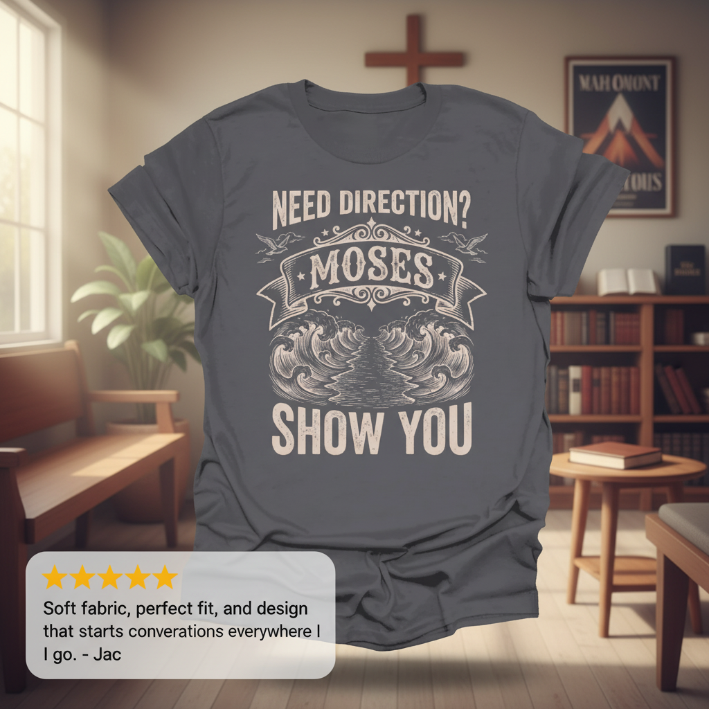 Let Moses Show You T-Shirt_review_5star