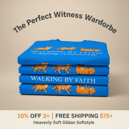 Walking By Faith Cat T-Shirt_stacked_promotion