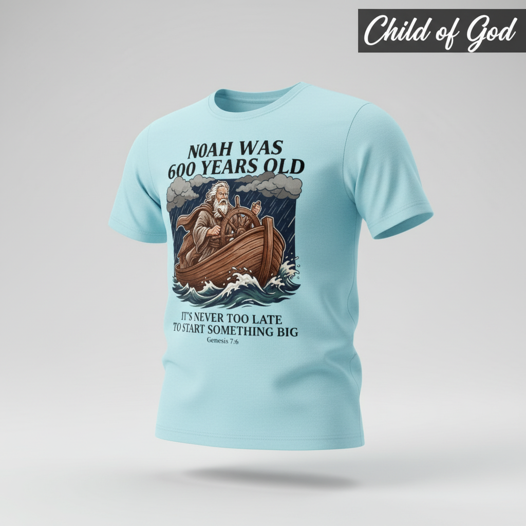 Noah's New Beginning T-Shirt_3d_float