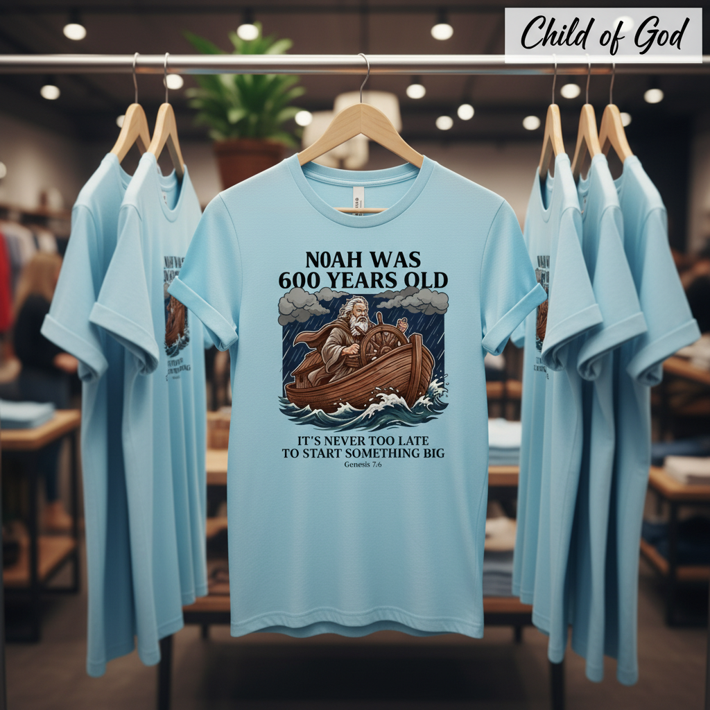 Noah's New Beginning T-Shirt_boutique_rack