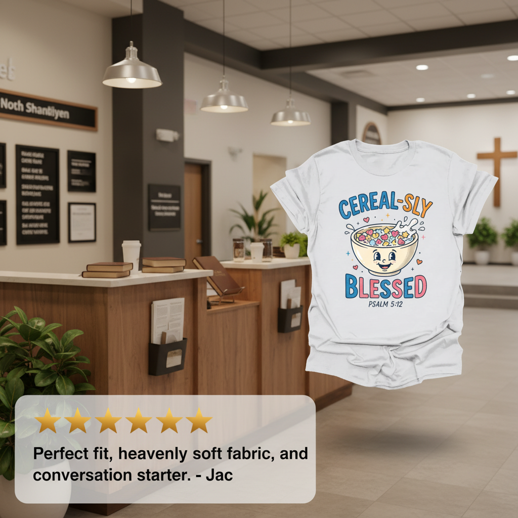 Cereal-sly Blessed T-Shirt_review_5star