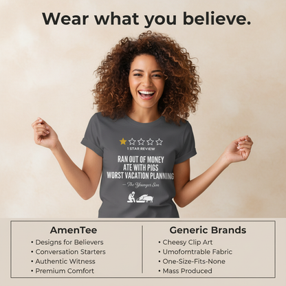Worst Vacation Ever T-Shirt_product_table