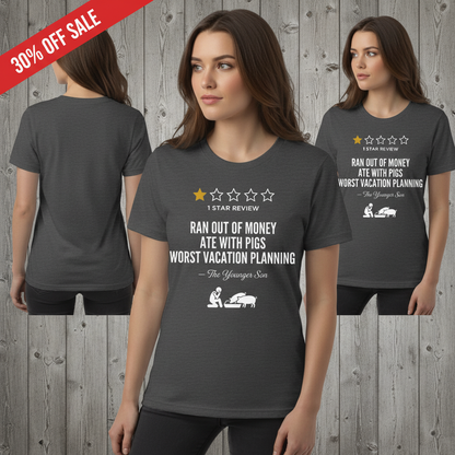 Worst Vacation Ever T-Shirt_triple_model