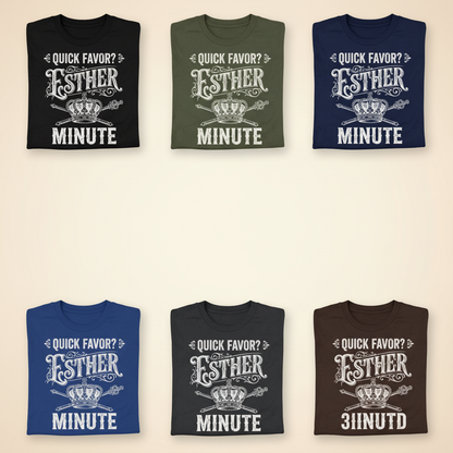 Esther Minute T-Shirt_6color_grid