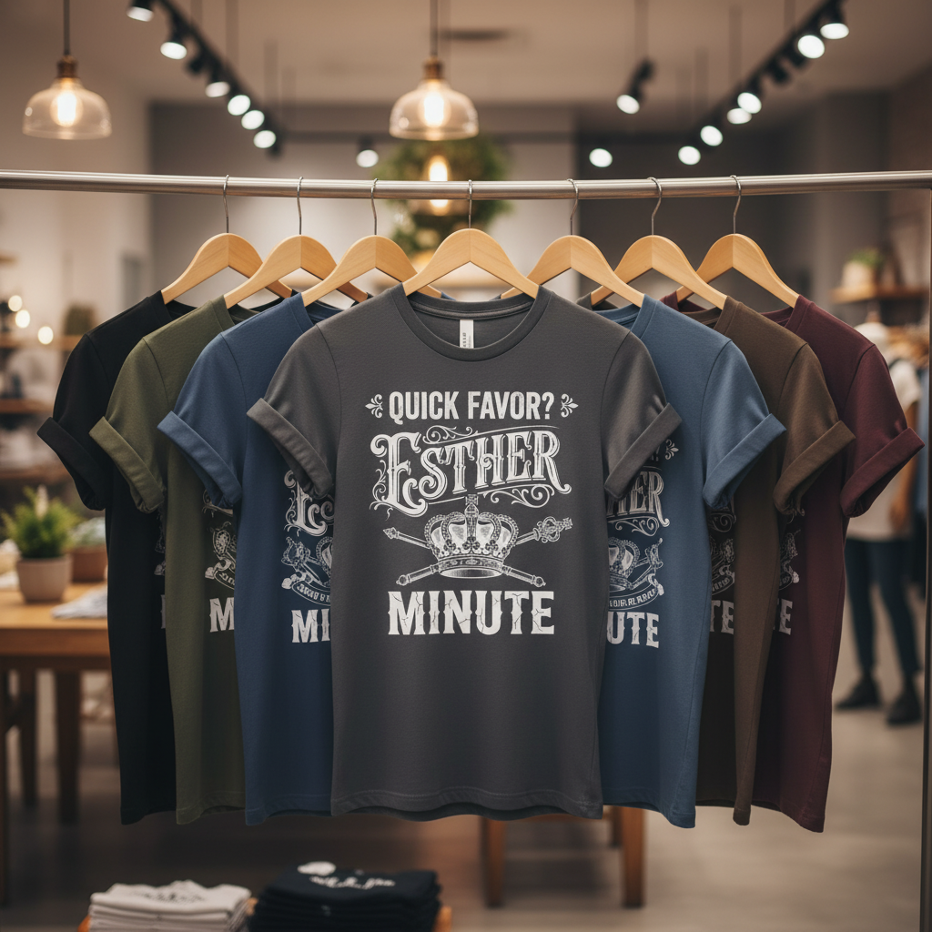 Esther Minute T-Shirt_boutique_rack
