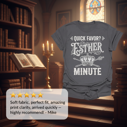 Esther Minute T-Shirt_review_5star