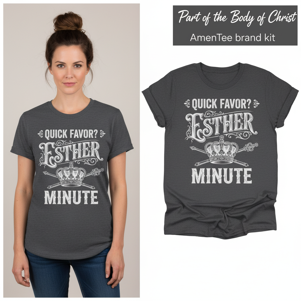 Esther Minute T-Shirt_model_flat