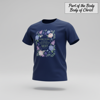 Rest in His Promise T-Shirt_3d_float