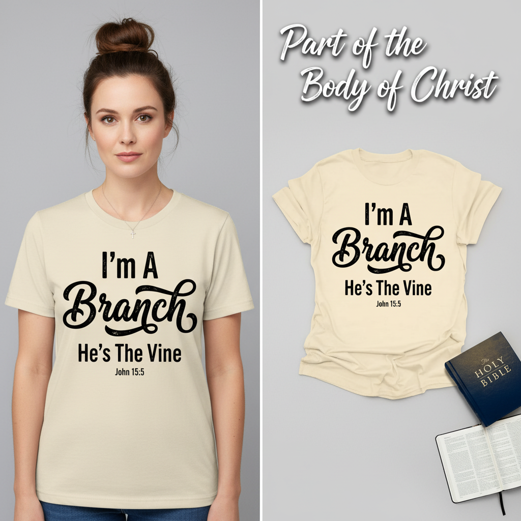 I'm a Branch T-Shirt_model_flat