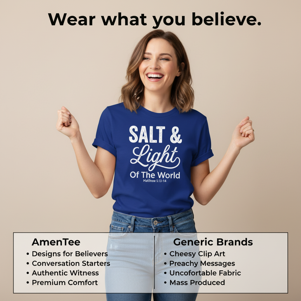 Salt & Light T-Shirt_product_table