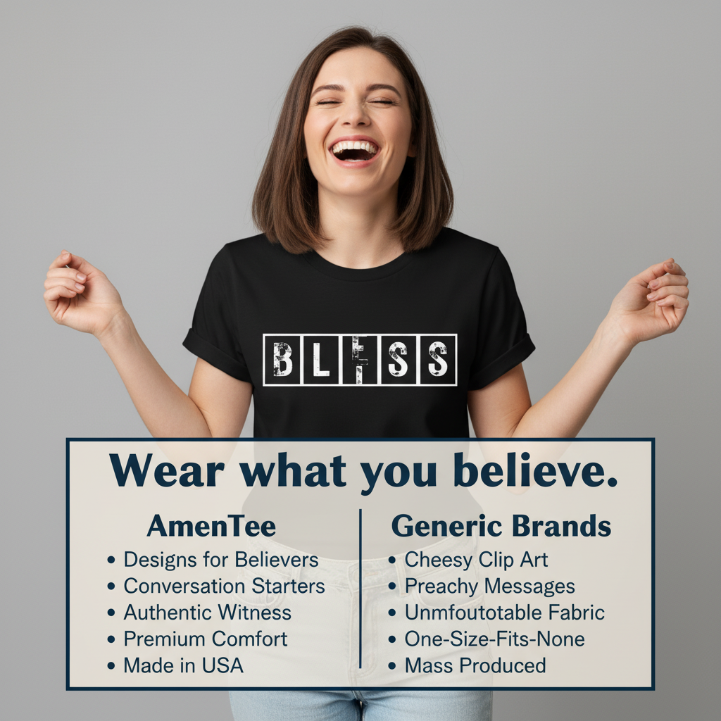 Bliss Bless T-Shirt_product_table