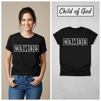 Bliss Bless T-Shirt_model_flat
