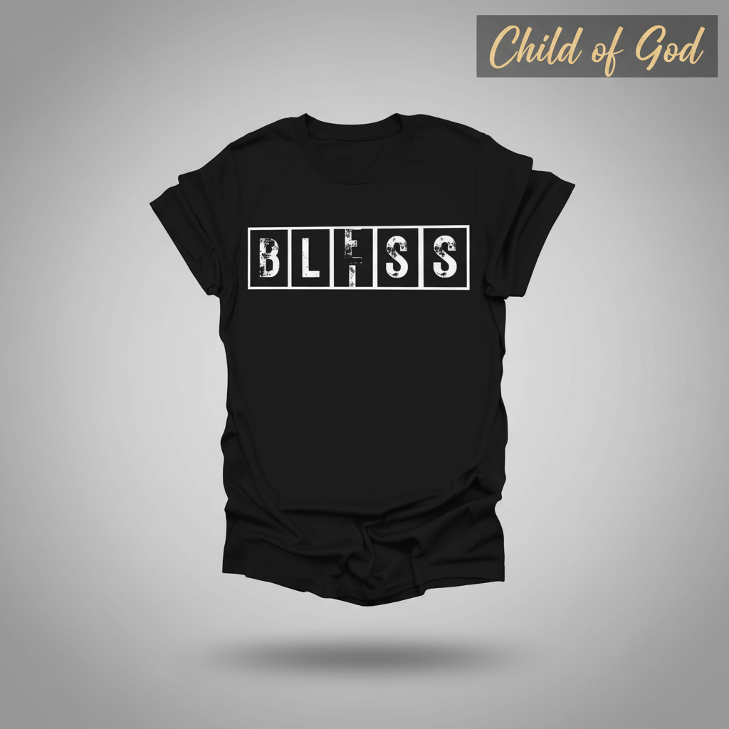 Bliss Bless T-Shirt_3d_float