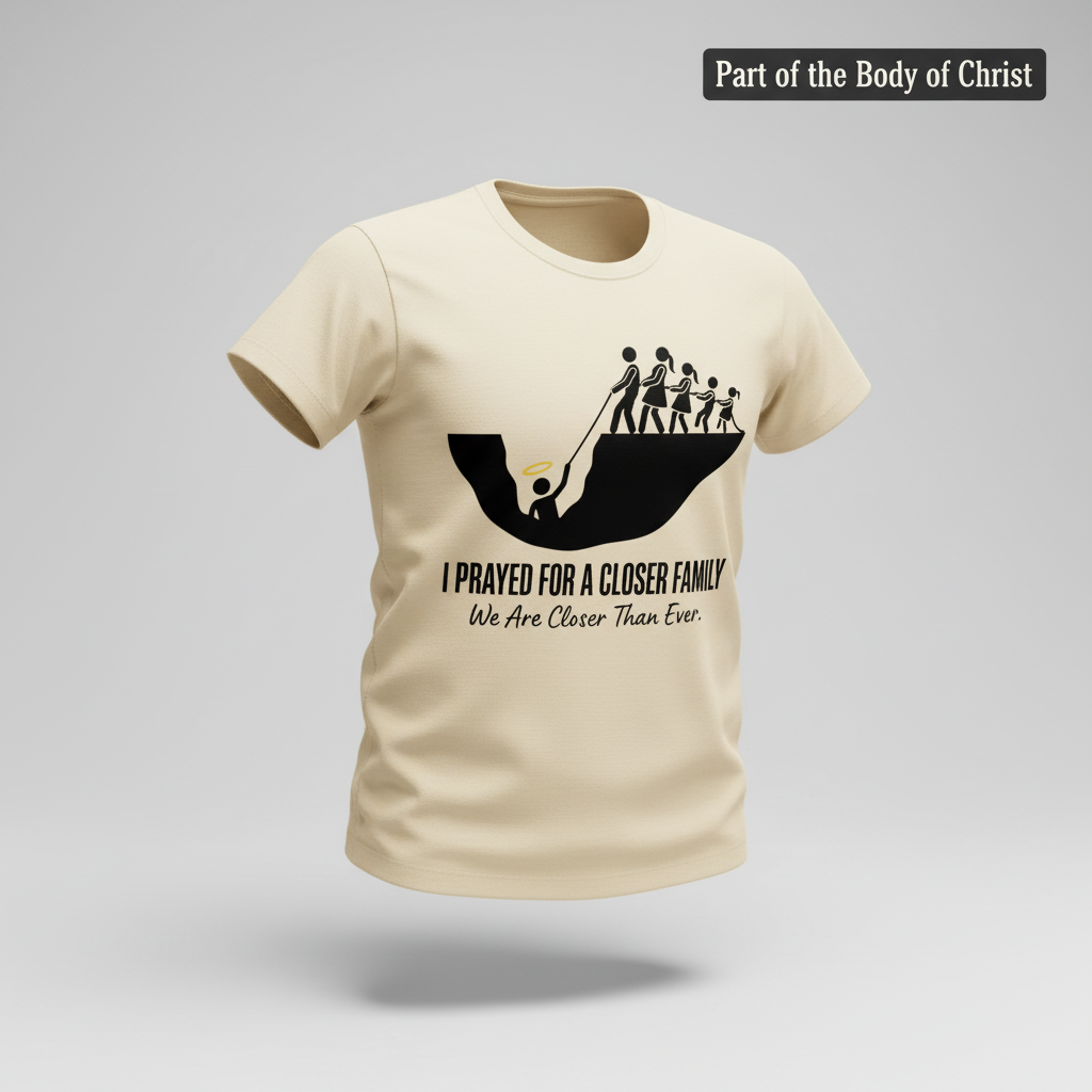 Closer Family Prayer T-Shirt_3d_float