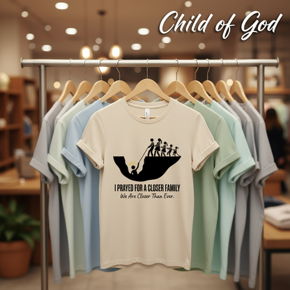 Closer Family Prayer T-Shirt_boutique_rack