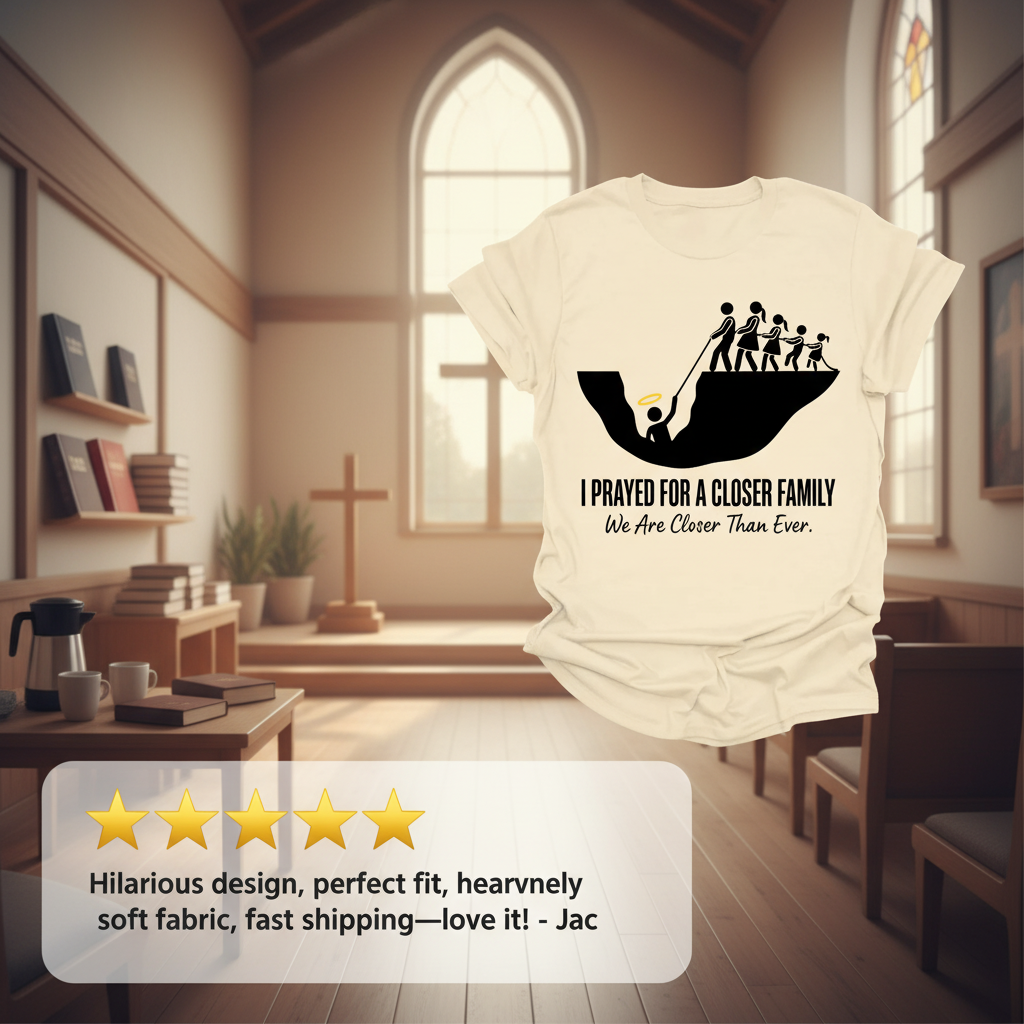 Closer Family Prayer T-Shirt_review_5star