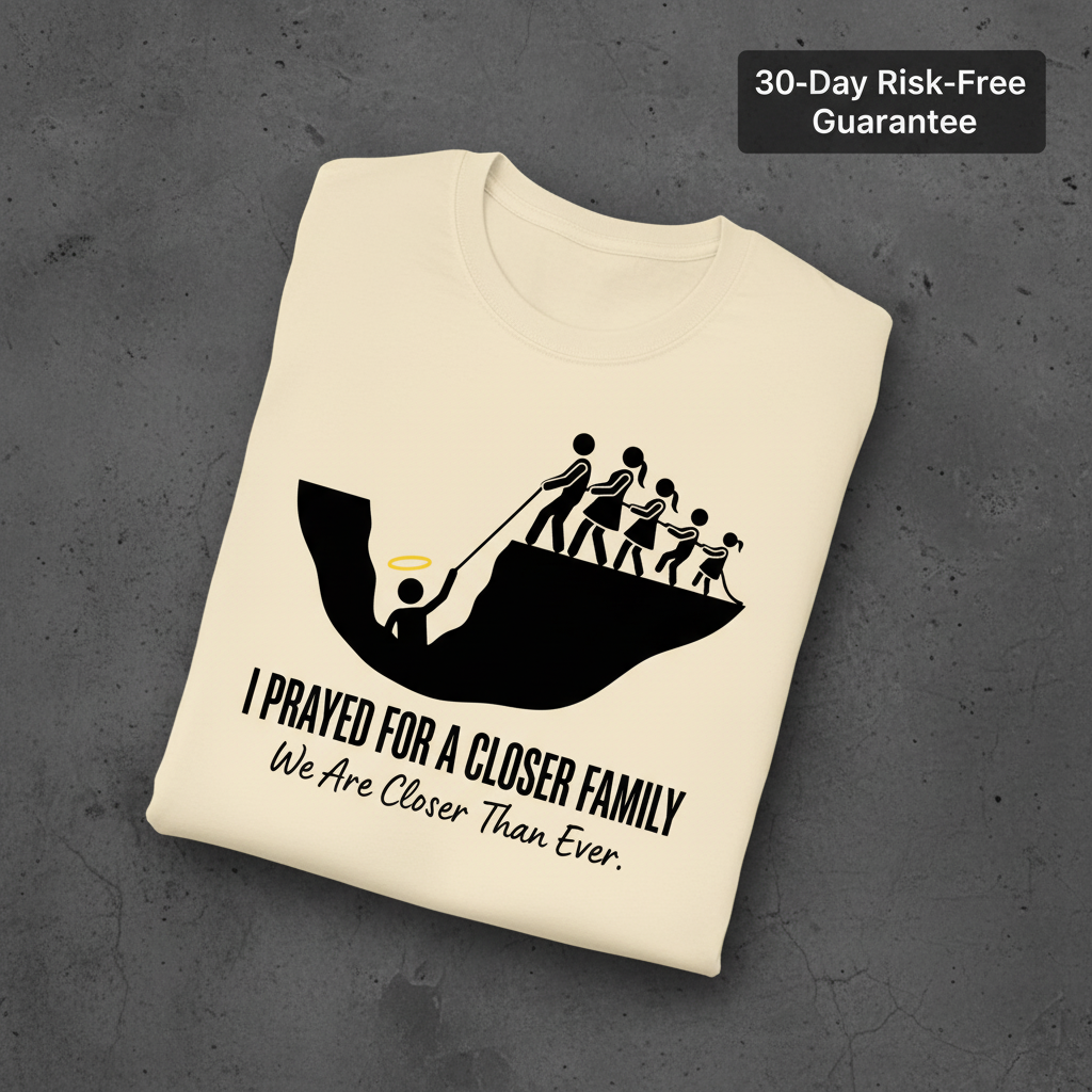 Closer Family Prayer T-Shirt_fold_tilt