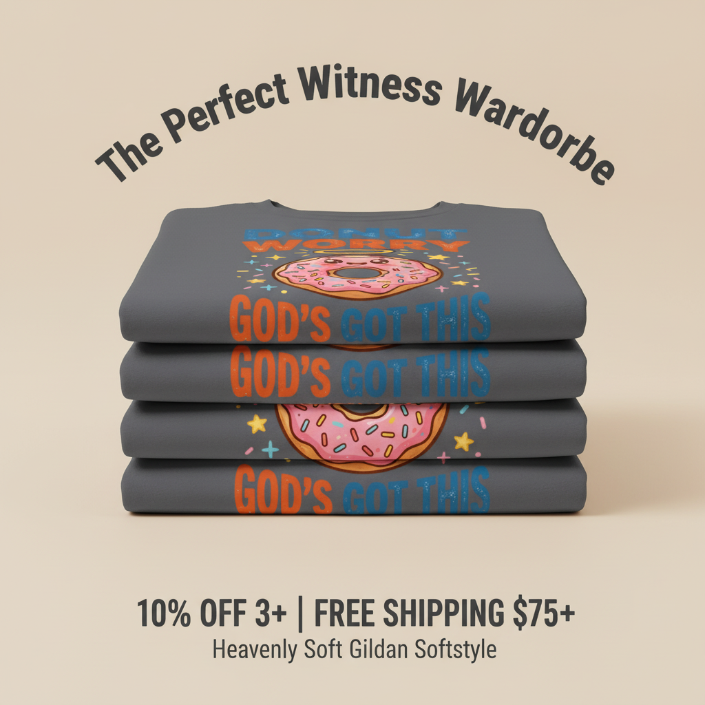Donut Worry God's Got This T-Shirt_stacked_promotion