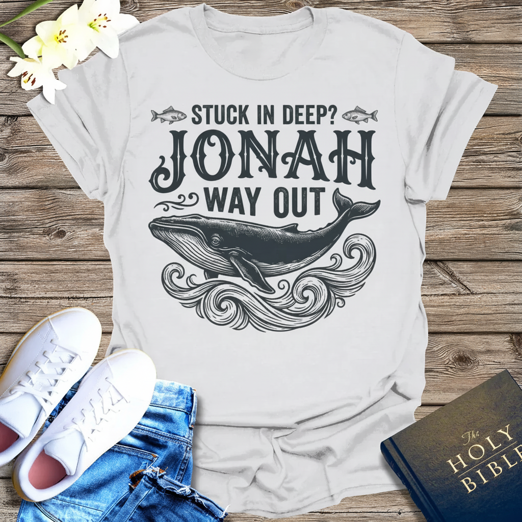 Jonah Way Out T-Shirt_triple_model