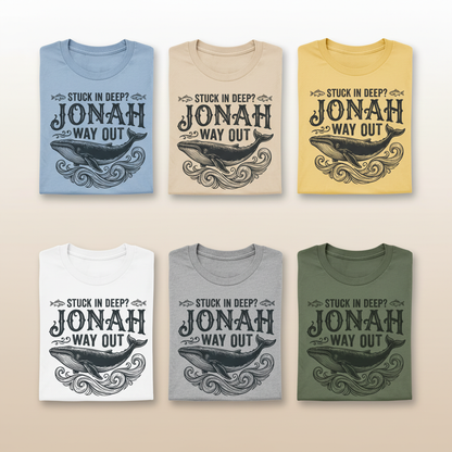 Jonah Way Out T-Shirt_6color_grid