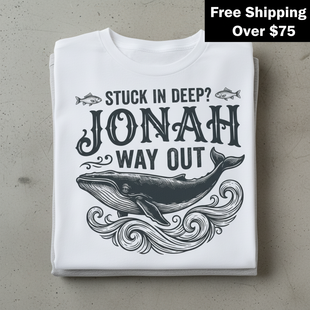 Jonah Way Out T-Shirt_stacked_flatlay
