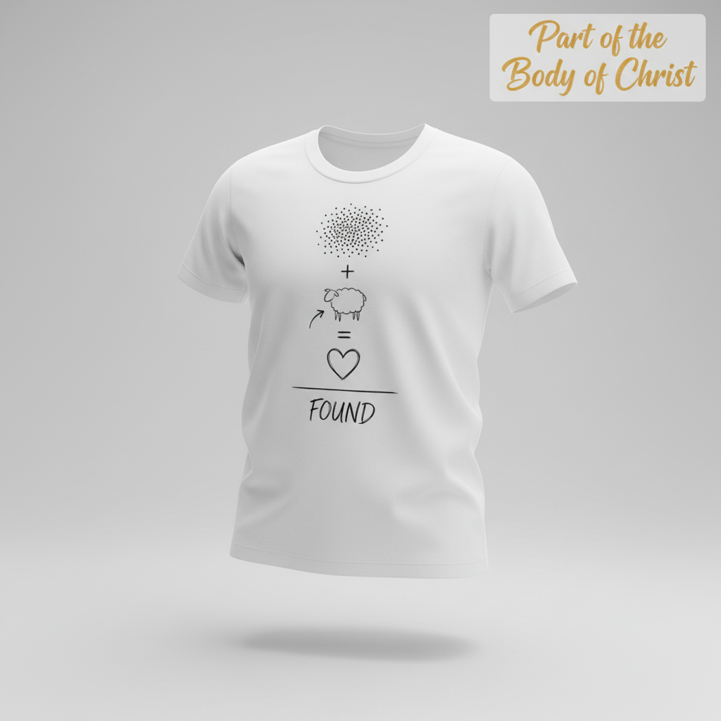 Lost Sheep Found T-Shirt_3d_float