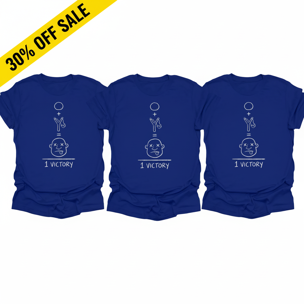 Slingshot Victory T-Shirt_triple_model