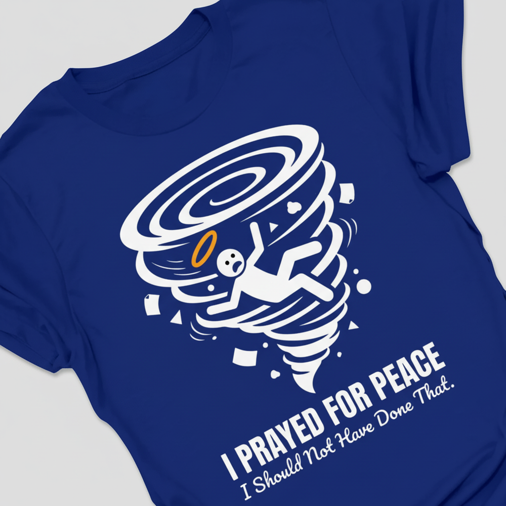 I Prayed for Peace T-Shirt_extreme_za