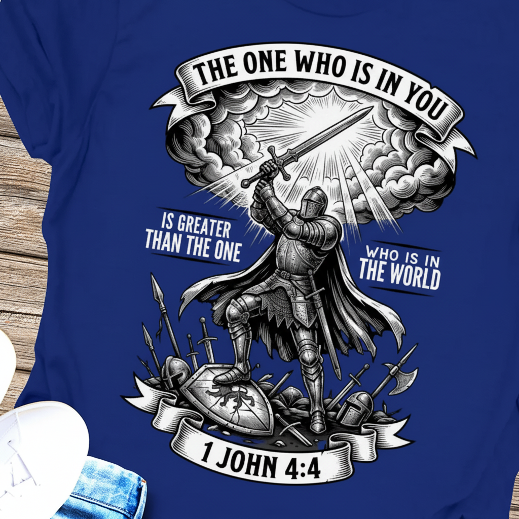 Greater Is He Warrior Scripture T-Shirt_extreme_za