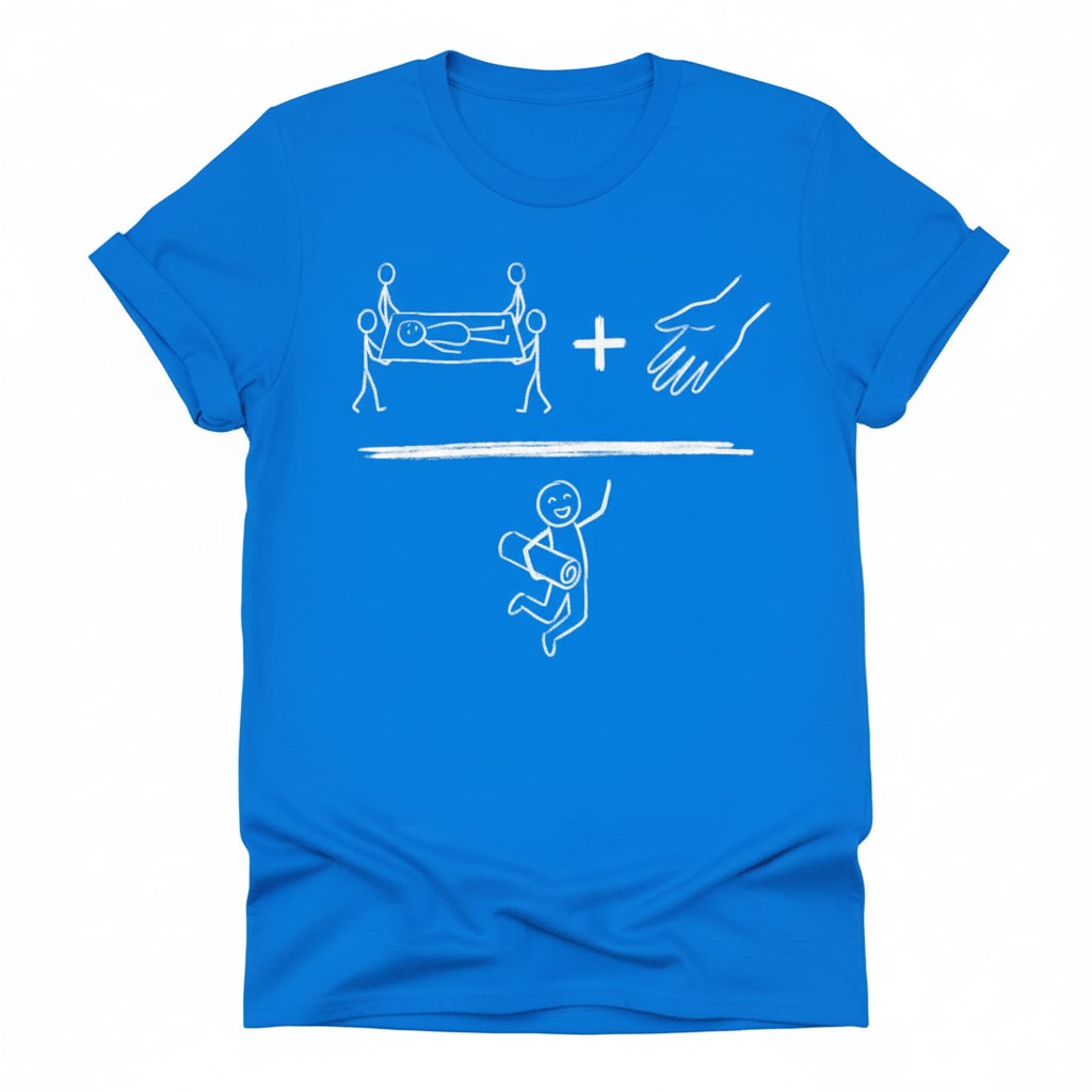 Miracle in Motion T-Shirt_dual_model_life