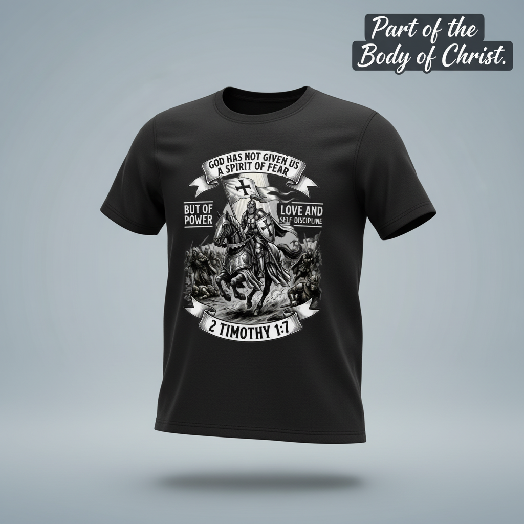 Spirit of Power Warrior T-Shirt_3d_float