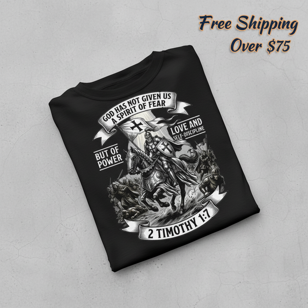 Spirit of Power Warrior T-Shirt_fold_tilt