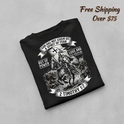 Spirit of Power Warrior T-Shirt_fold_tilt