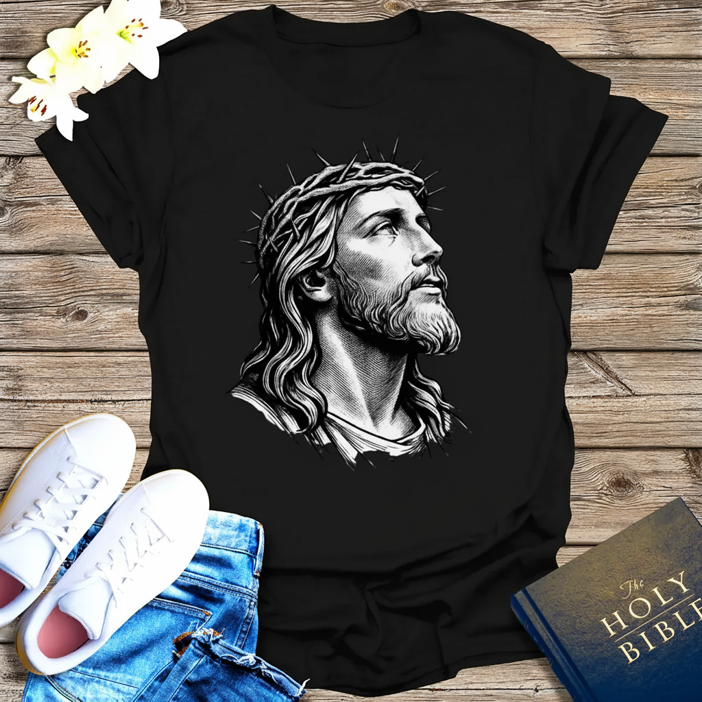 Crowned Savior T-Shirt_triple_model