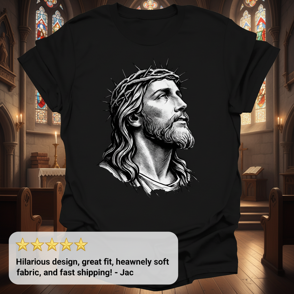 Crowned Savior T-Shirt_review_5star