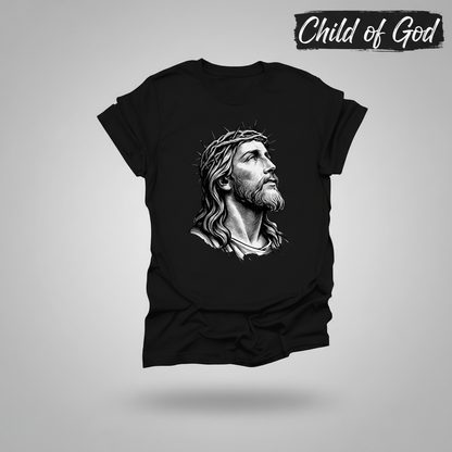 Crowned Savior T-Shirt_3d_float
