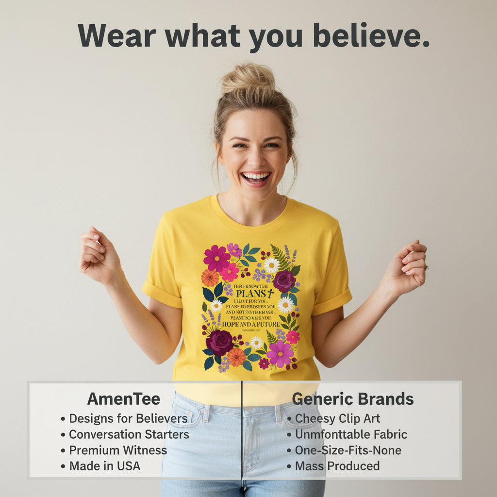 Hope and a Future T-Shirt_product_table