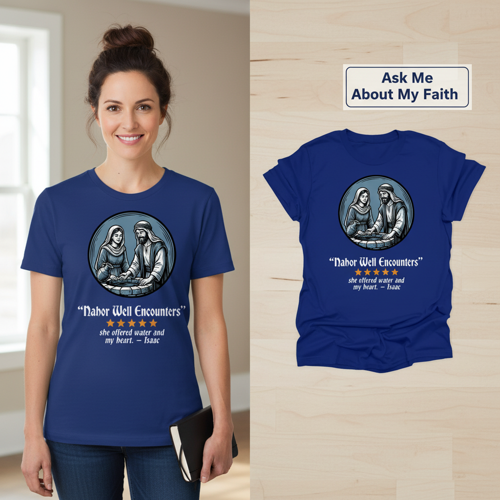 Nahor Well Encounters T-Shirt_model_flat