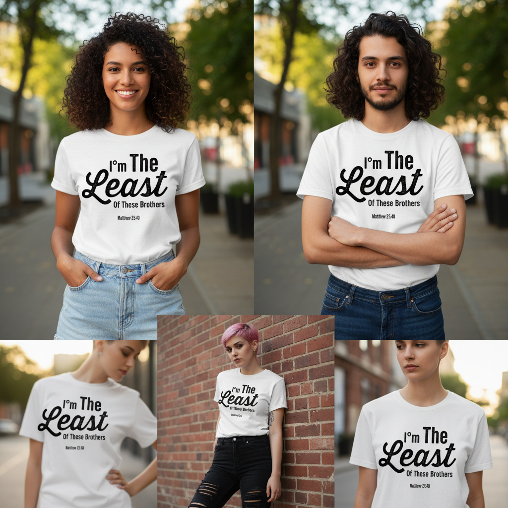 Least of These Brothers T-Shirt_triple_model