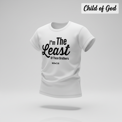 Least of These Brothers T-Shirt_3d_float
