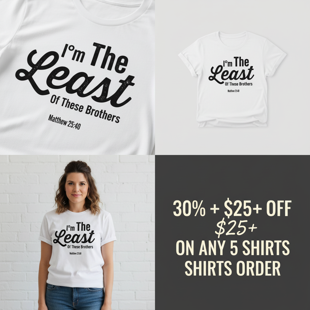 Least of These Brothers T-Shirt_4_panel