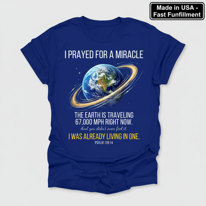 Living in a Ringed World T-Shirt_clean