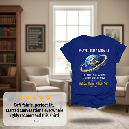 Living in a Ringed World T-Shirt_review_5star