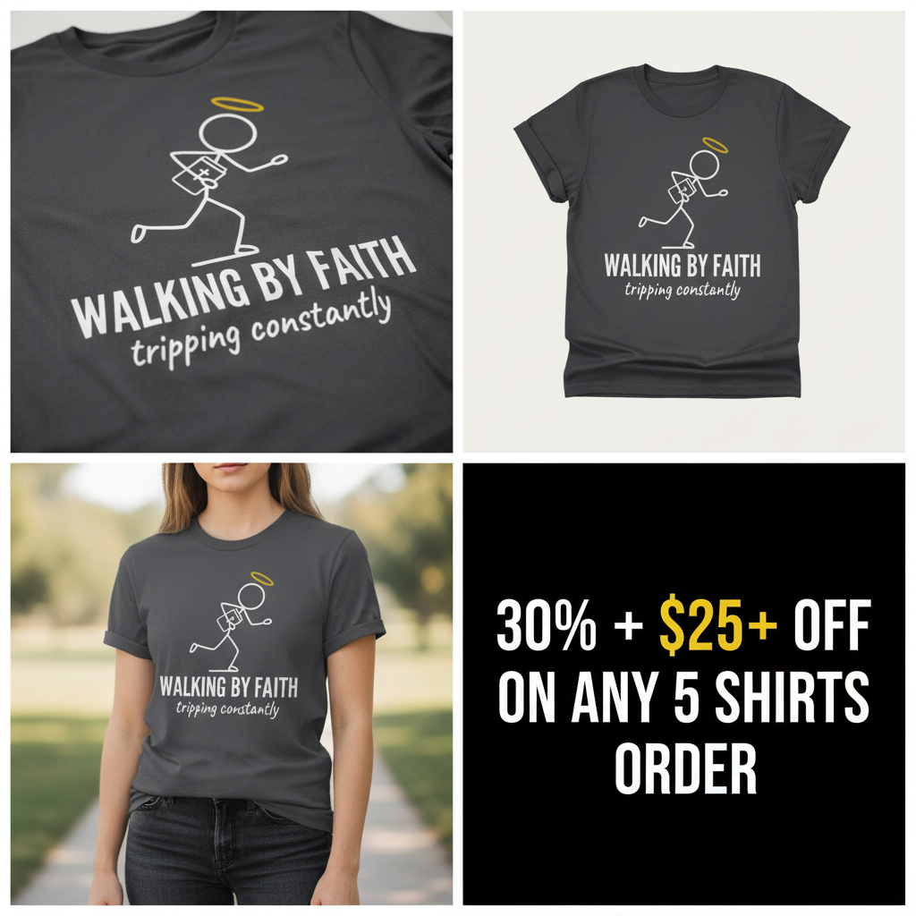 Walking by Faith T-Shirt_4_panel