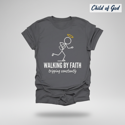Walking by Faith T-Shirt_3d_float