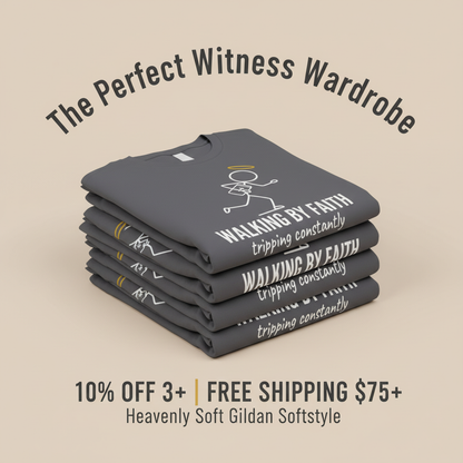 Walking by Faith T-Shirt_stacked_promotion
